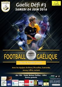 Affiche du gaelic defi 2016